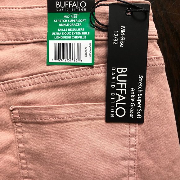 BLUSH COLORED NWT BUFFALO BITTON JEANS - Picture 4 of 5